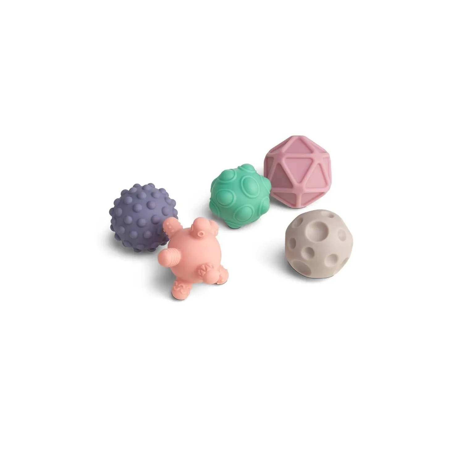 Formula Baby Lot de 5 Balles Sensorielles Multicolore