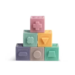 Formula Baby Lot de 12 Cubes Sensoriels Multicolore