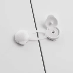 Formula Baby Lot de 2 mini-loquets souples Blanc