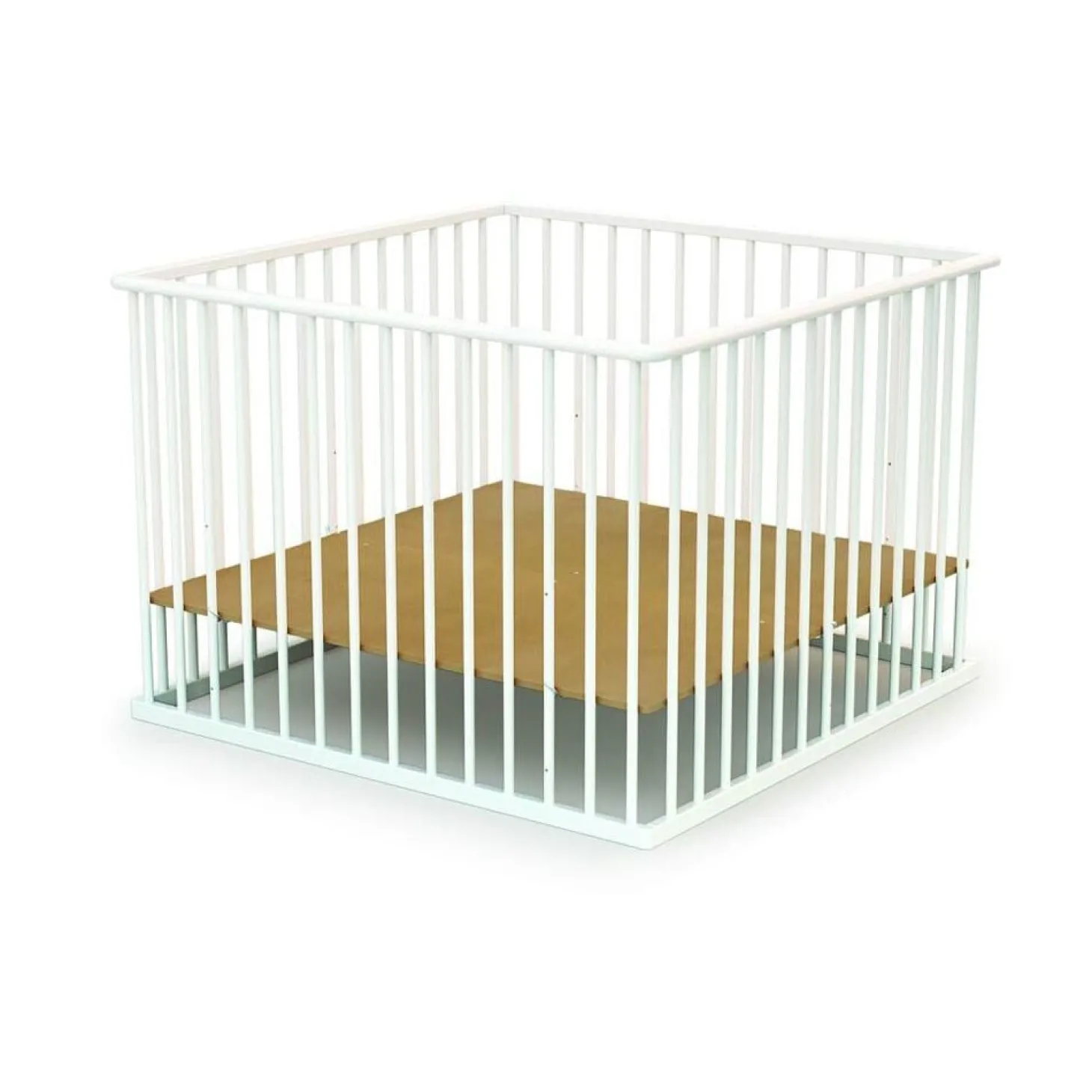 Formula Baby Parc en bois Blanc 100 x 100 cm