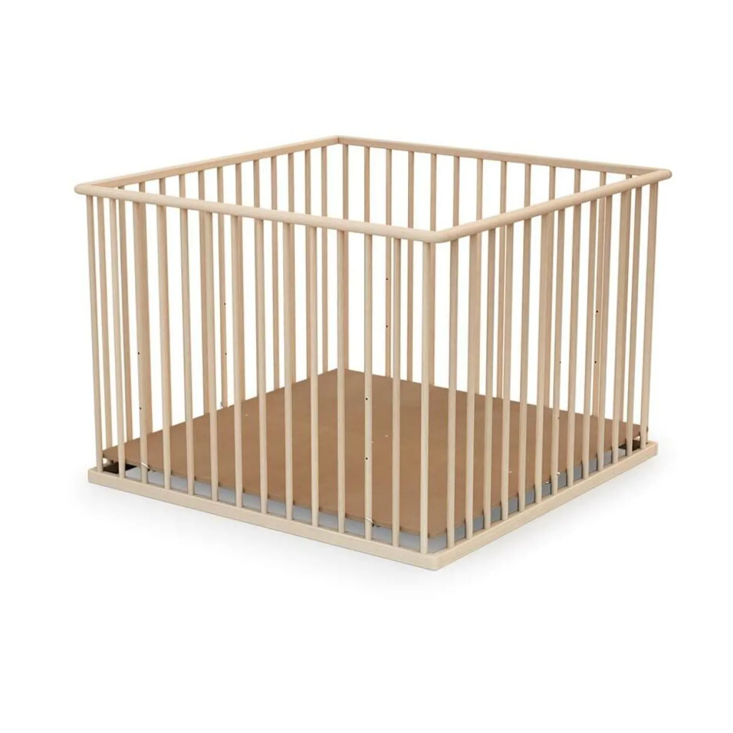 Formula Baby Parc en bois Brut 100 x 100 cm