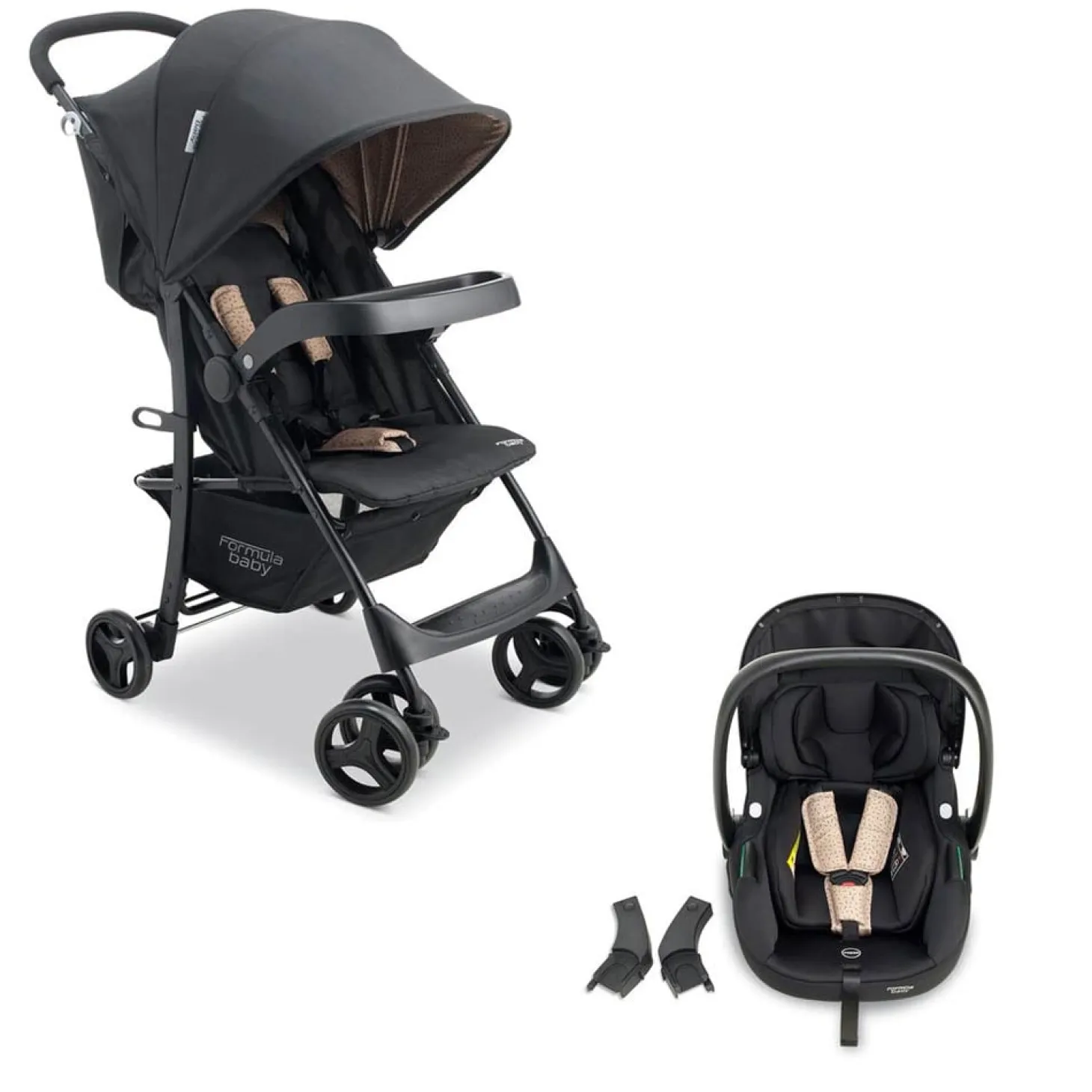 Formula Baby Poussette Pack Travel Light II Noir