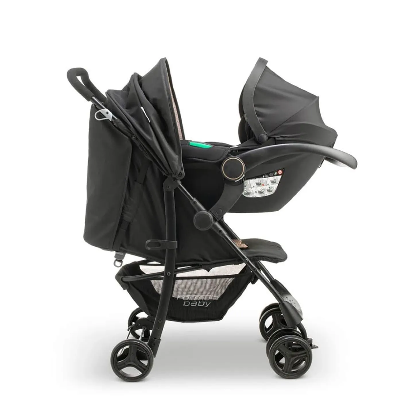 Formula Baby Poussette Pack Travel Light II Noir