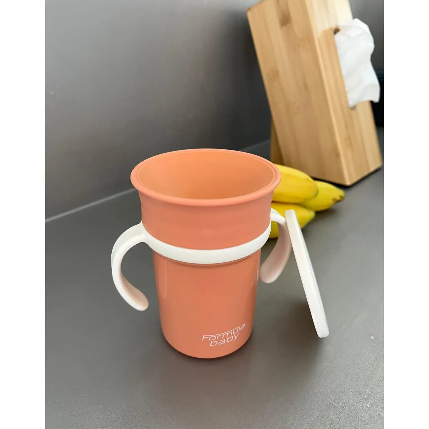 Formula Baby Tasse 360 Anti-Fuites Orange