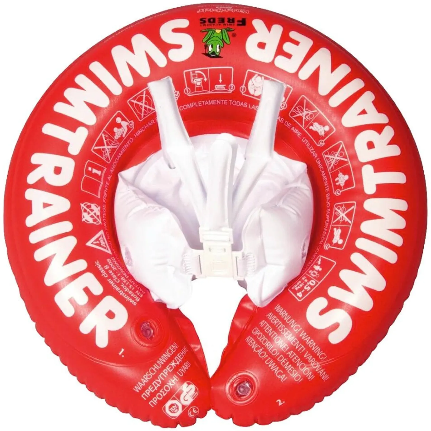 Freds Bouée Swimtrainer Rouge 3 mois - 4 ans