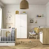 Galipette                    Chambre bébé complète Arthur : Lit 60x120 + commode + armoire