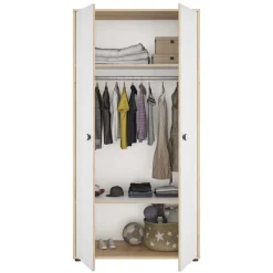 Galipette Chambre bébé complète Arthur : Lit 60x120 + commode + armoire