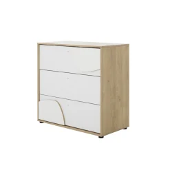 Galipette Commode 3 tiroirs Basile Châtaignier naturel