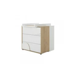 Galipette Commode 3 tiroirs Basile Châtaignier naturel
