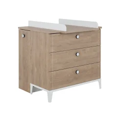Galipette Commode 3 tiroirs Marcel Chêne Blond