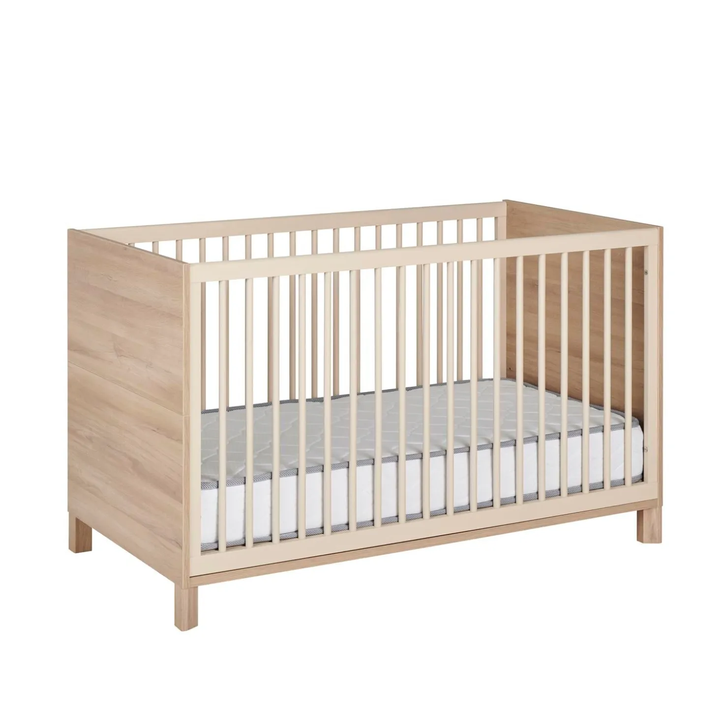 Galipette Lit bébé Calypso Chêne Du Bocage 70x140 cm