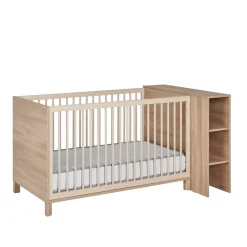 Galipette Lit bébé Calypso Chêne Du Bocage 70x140 cm