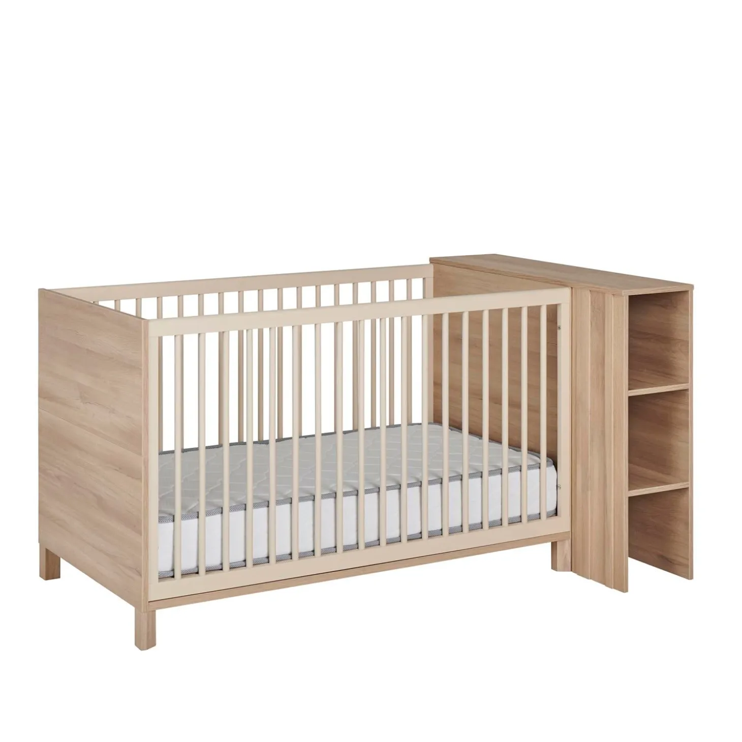 Galipette Lit bébé Calypso Chêne Du Bocage 70x140 cm