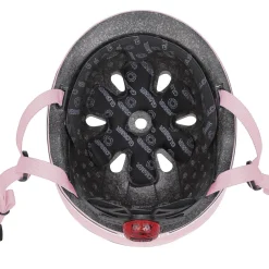 Globber Casque Go Up Pastel Pink 45-51 cm