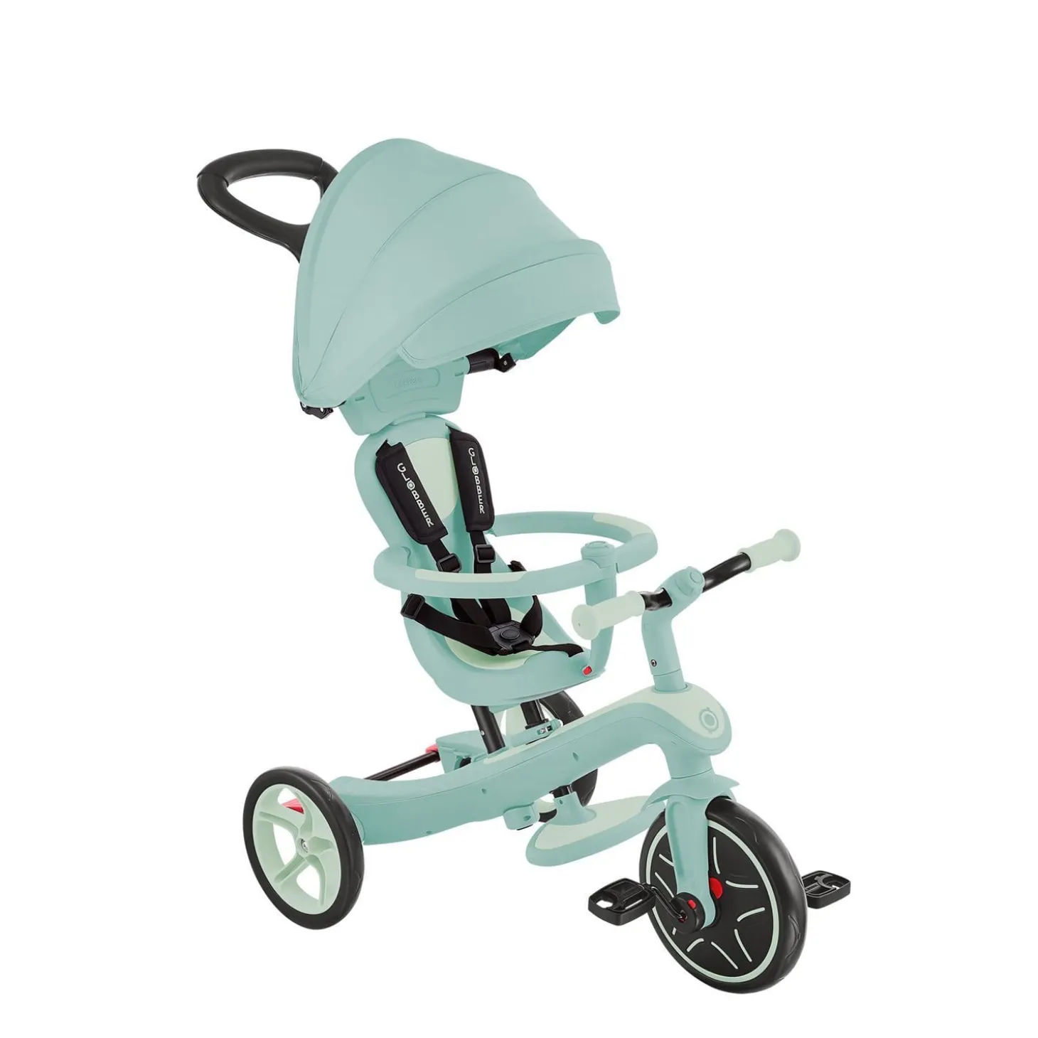 Globber Tricycle Explorer 4 en 1 Ecologic Pistache
