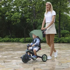 Globber Tricycle Explorer Pliable 4 en 1 V2 Olive