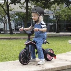 Globber Tricycle Explorer Pliable 4 en 1 V2 Deep Pastel Pink