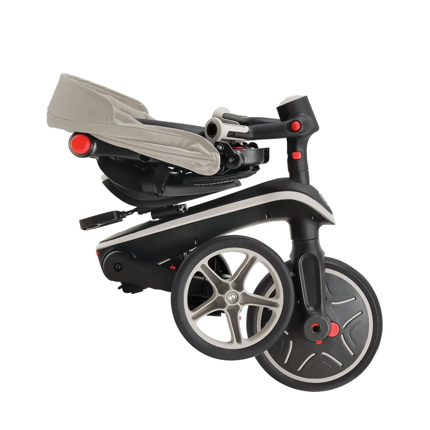 Globber Tricycle Explorer Pliable 4 en 1 V2 Taupe