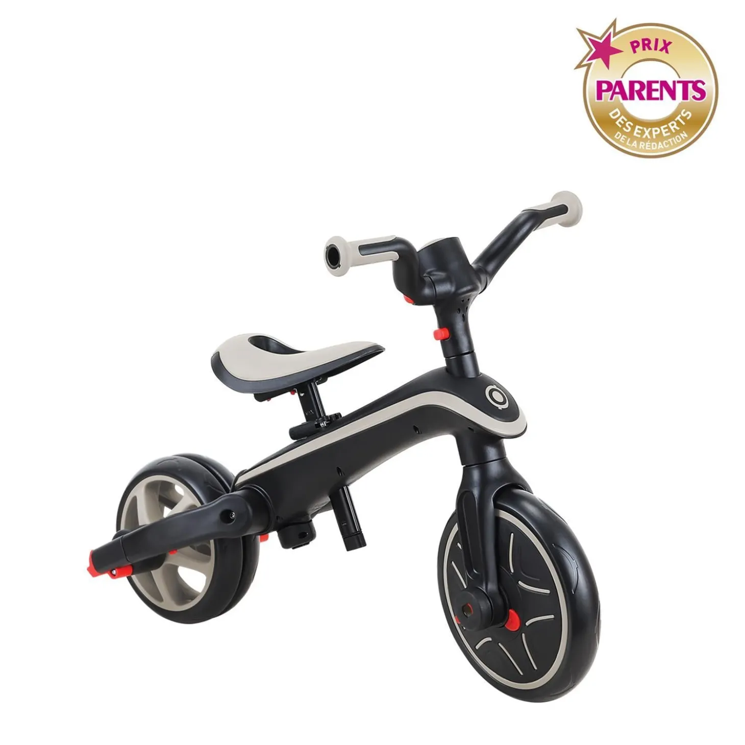 Globber Tricycle Explorer Pliable 4 en 1 V2 Taupe