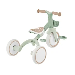 Globber Tricycle Learning Trike Plus 3 en 1 Evolutif Eco Vert Olive / Sauge