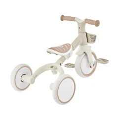 Globber                    Tricycle Learning Trike Plus 3 en 1 Evolutif Eco    Beige / Taupe