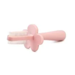 Grabease                    Brosse à dents ergonomique double face    Rose Clair