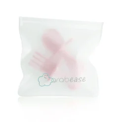 Grabease Couverts ergonomiques d'apprentissage Rose Clair 8 mois+