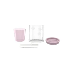 Grabease Gobelet d'apprentissage bébé 3 en 1 Rose clair 6 mois