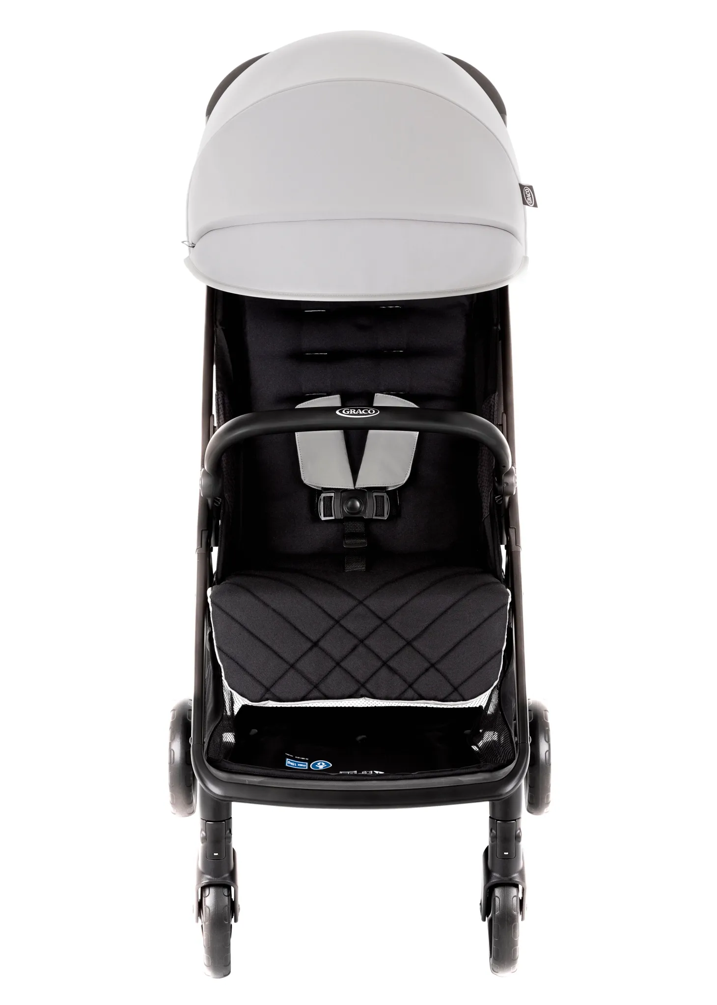 Graco Poussette avec habillage pluie Myavo Steeple Gray