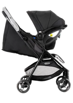 Graco Poussette avec habillage pluie Myavo Steeple Gray