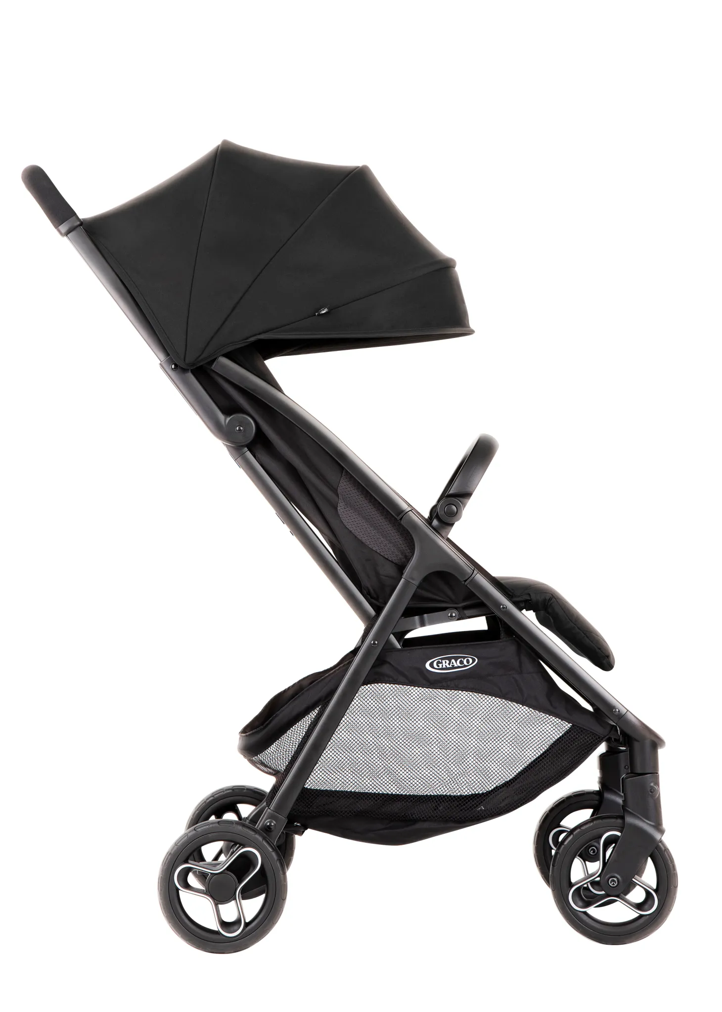 Graco Poussette avec habillage pluie Myavo Midnight Nero