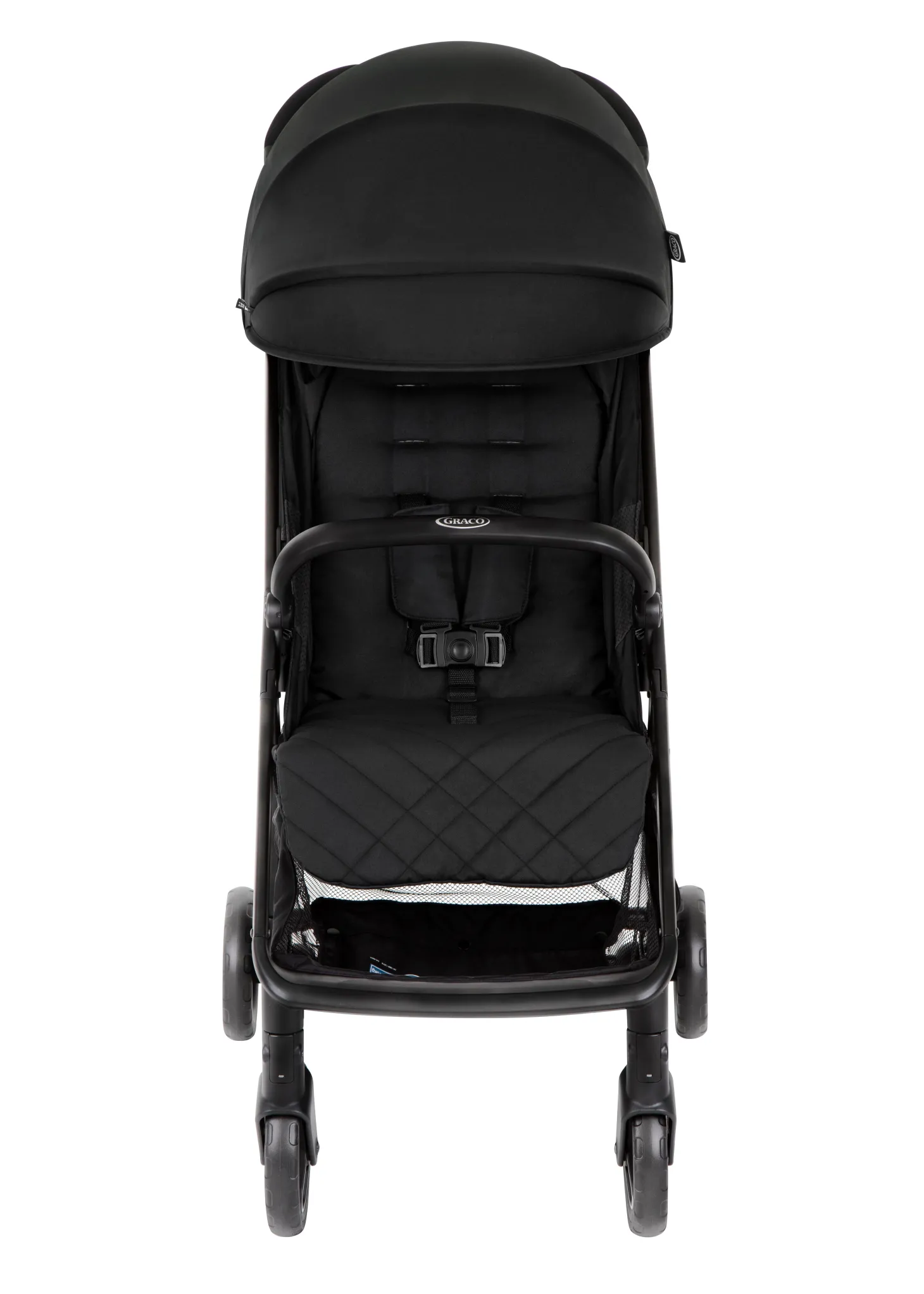 Graco Poussette avec habillage pluie Myavo Midnight Nero