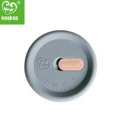 Haakaa                    Couvercle en silicone pour recueil-lait    Gris