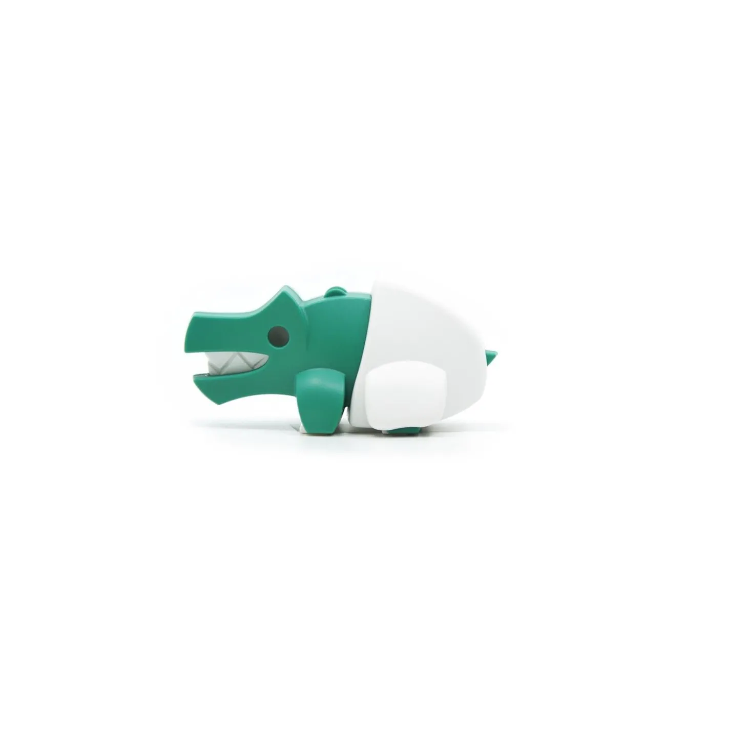 Half Toys Puzzle 3D Animal Bébé Crocodile et Berceau Vert