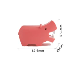 Half Toys                    Puzzle 3D Animal Hippopotame et Diorama    Rose