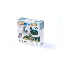 Half Toys                    Puzzle 3D Animal Loup et Diorama    Gris