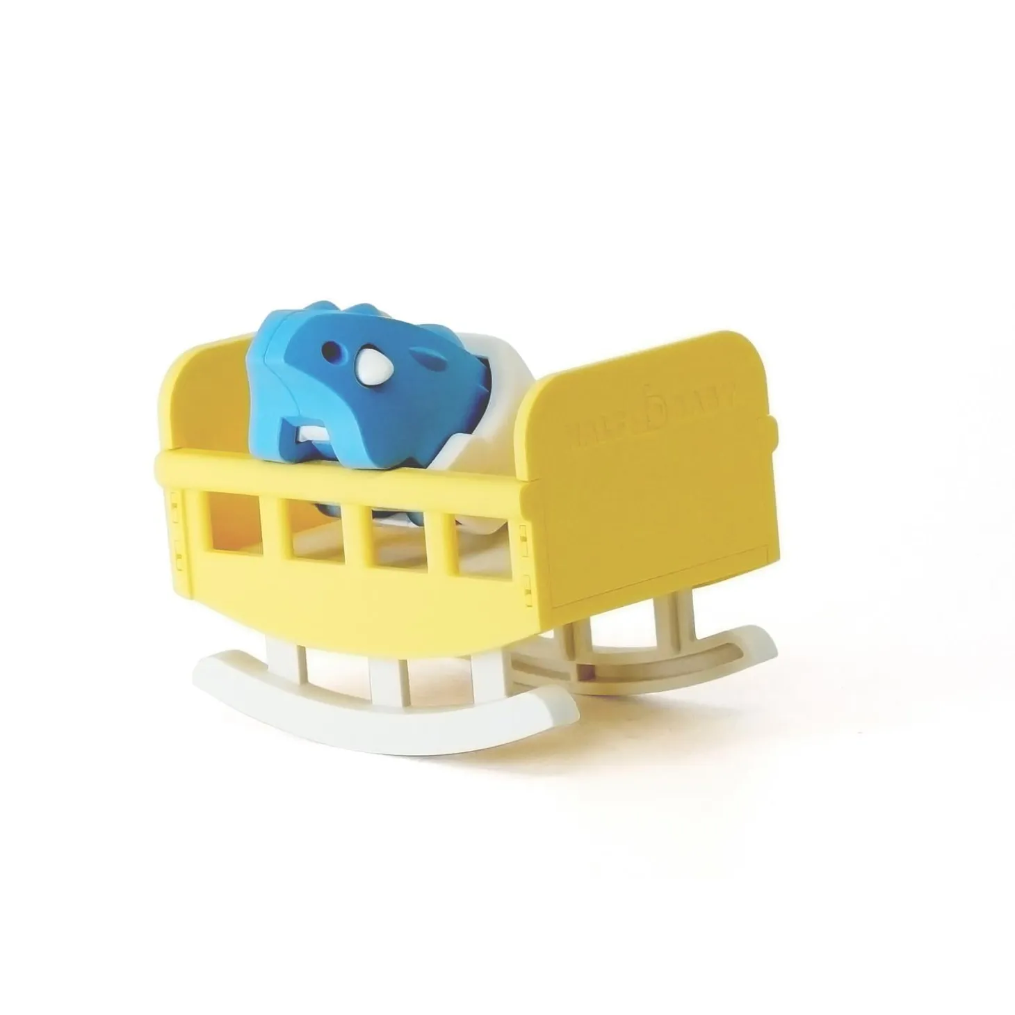 Half Toys Puzzle 3D Dino Bébé Ankylosaure et Berceau Bleu