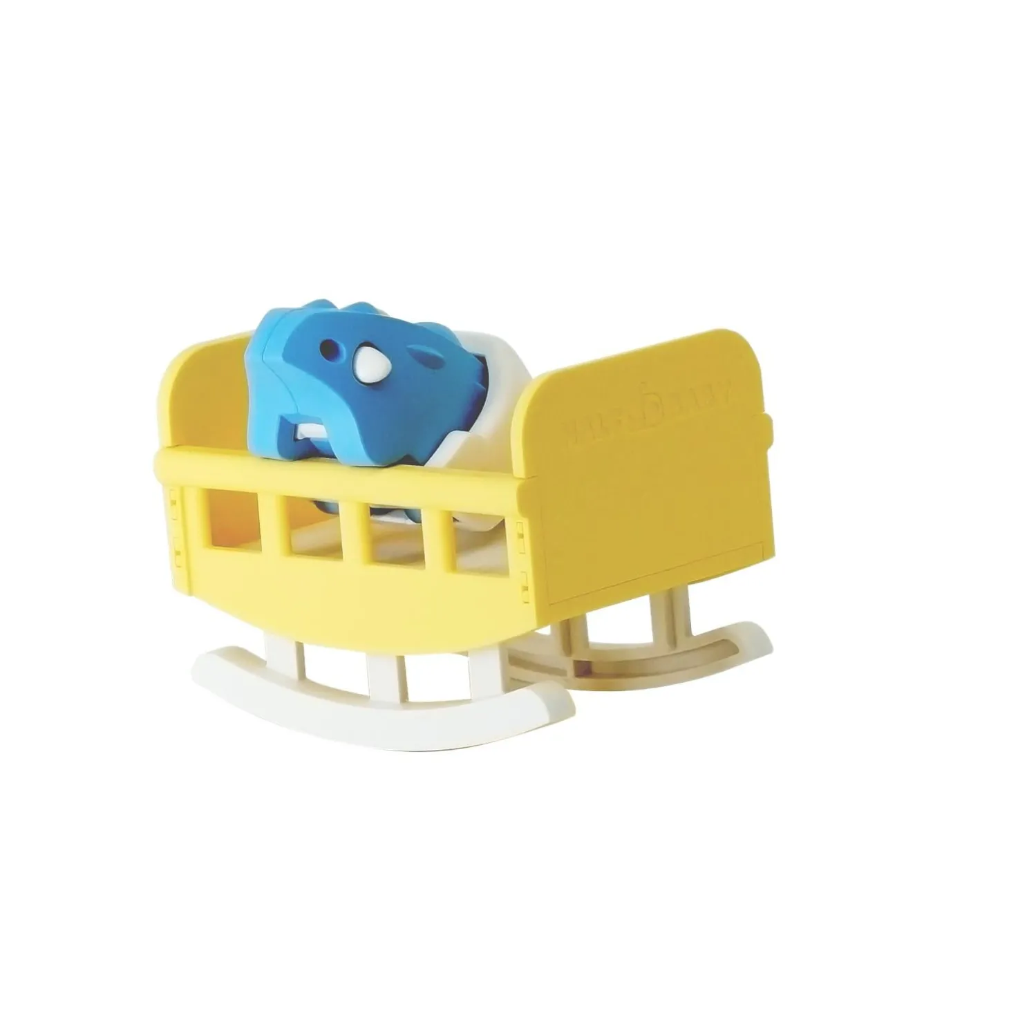 Half Toys Puzzle 3D Dino Bébé Ankylosaure et Berceau Bleu