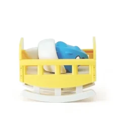 Half Toys Puzzle 3D Dino Bébé Ankylosaure et Berceau Bleu