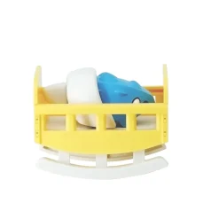 Half Toys Puzzle 3D Dino Bébé Ankylosaure et Berceau Bleu