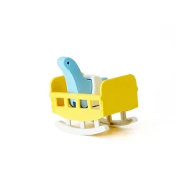 Half Toys Puzzle 3D Dino Bébé Diplodocus et Berceau Bleu