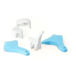 Half Toys Puzzle 3D Dino Bébé Diplodocus et Berceau Bleu