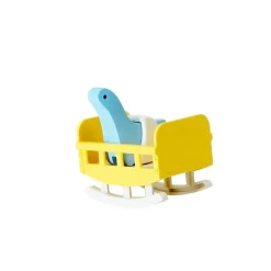 Half Toys Puzzle 3D Dino Bébé Diplodocus et Berceau Bleu