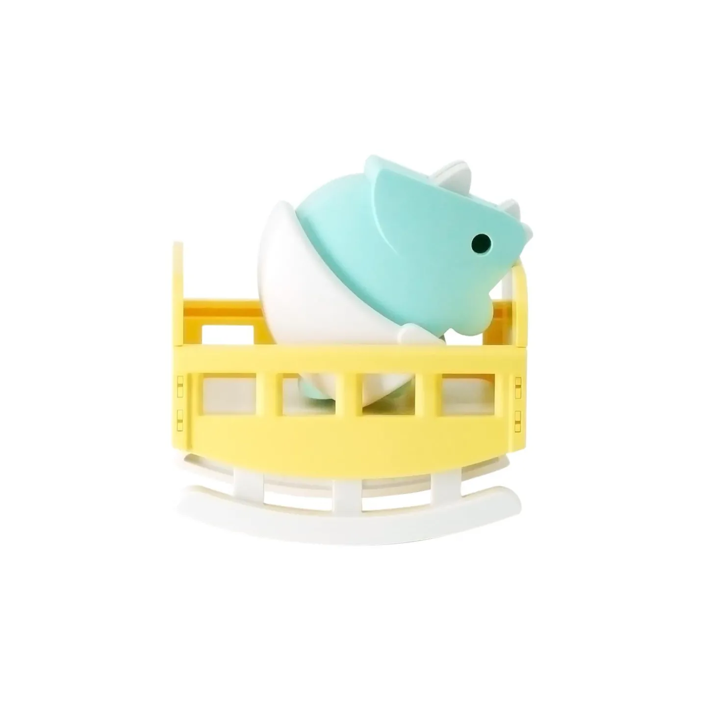 Half Toys Puzzle 3D Dino Bébé Triceratops et Berceau Bleu