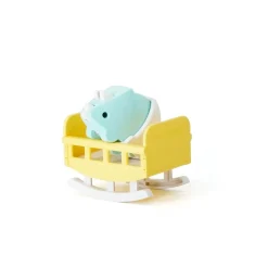 Half Toys Puzzle 3D Dino Bébé Triceratops et Berceau Bleu
