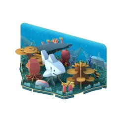 Half Toys                    Puzzle 3D Ocean Requin blanc et Diorama    Bleu