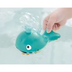 Hape Jouet de bain Baleine à bulles Bleu