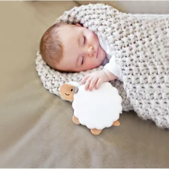 Hape                    Veilleuse musicale mouton    Blanc