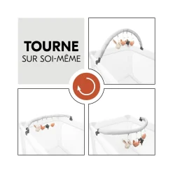 Hauck Arche pour Lit de voyage Multicolore