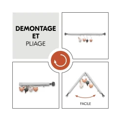 Hauck Arche pour Lit de voyage Multicolore